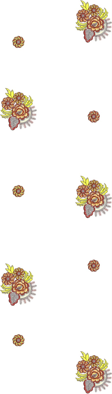 Embdesigntube royal embroidery designs for short kurtis