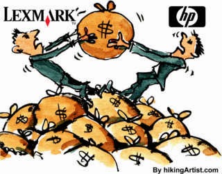 Lexmark vs HP Ink Cartridges