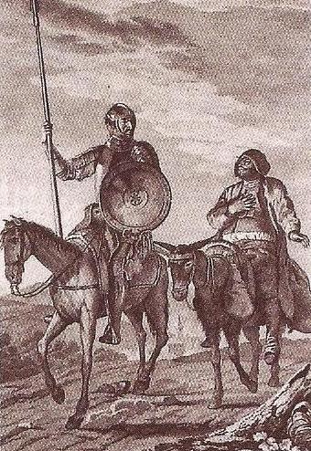 Miguel de Cervantes y el Quijote de la Mancha ILUSTRACI%C3%93N+DE+LA+EDICI%C3%93N+DE+IBARRA+DE+1780