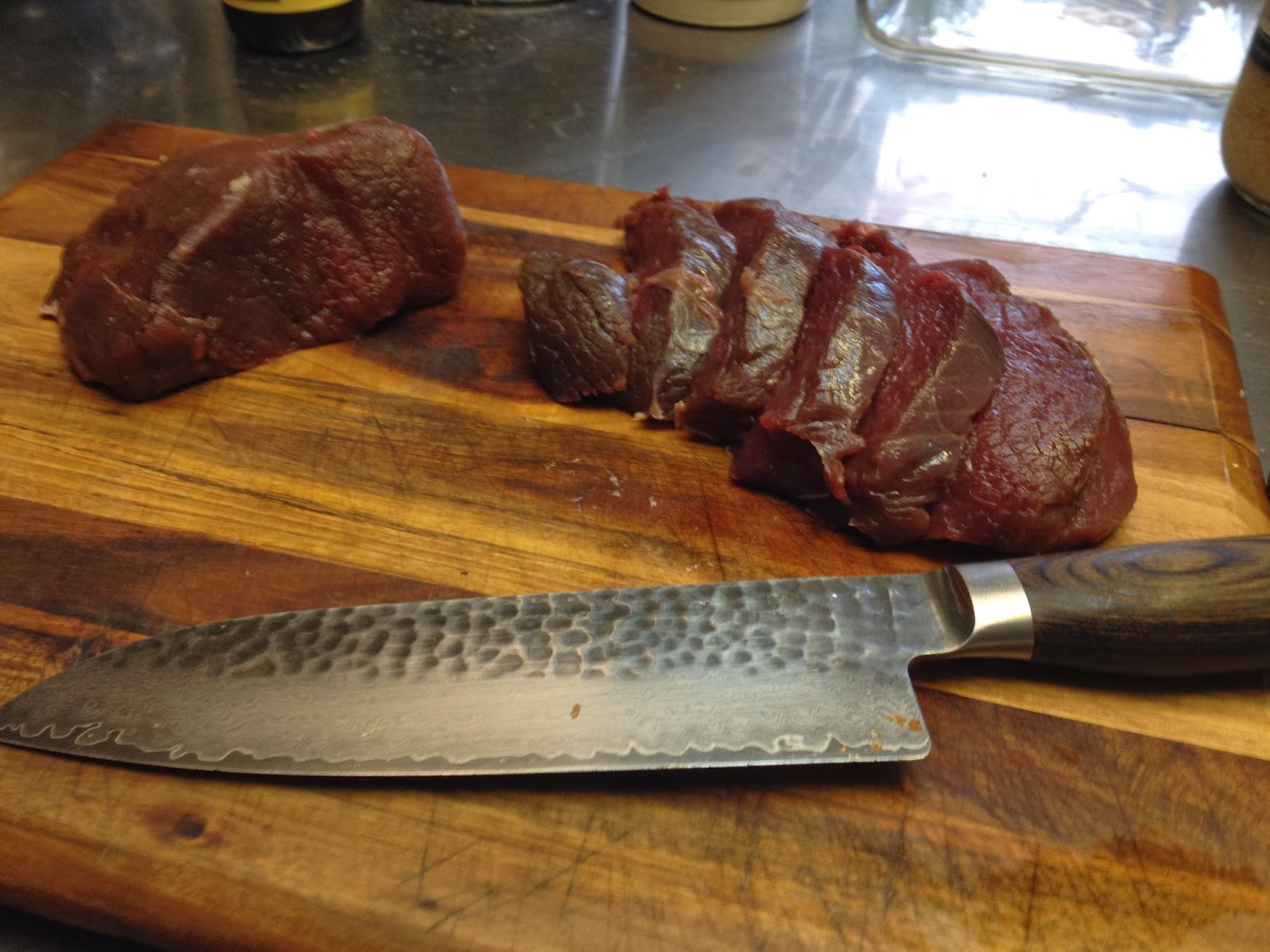 Cast Iron Recipes Elk Steaks in a BlackberryVodka Glaze The Bearded