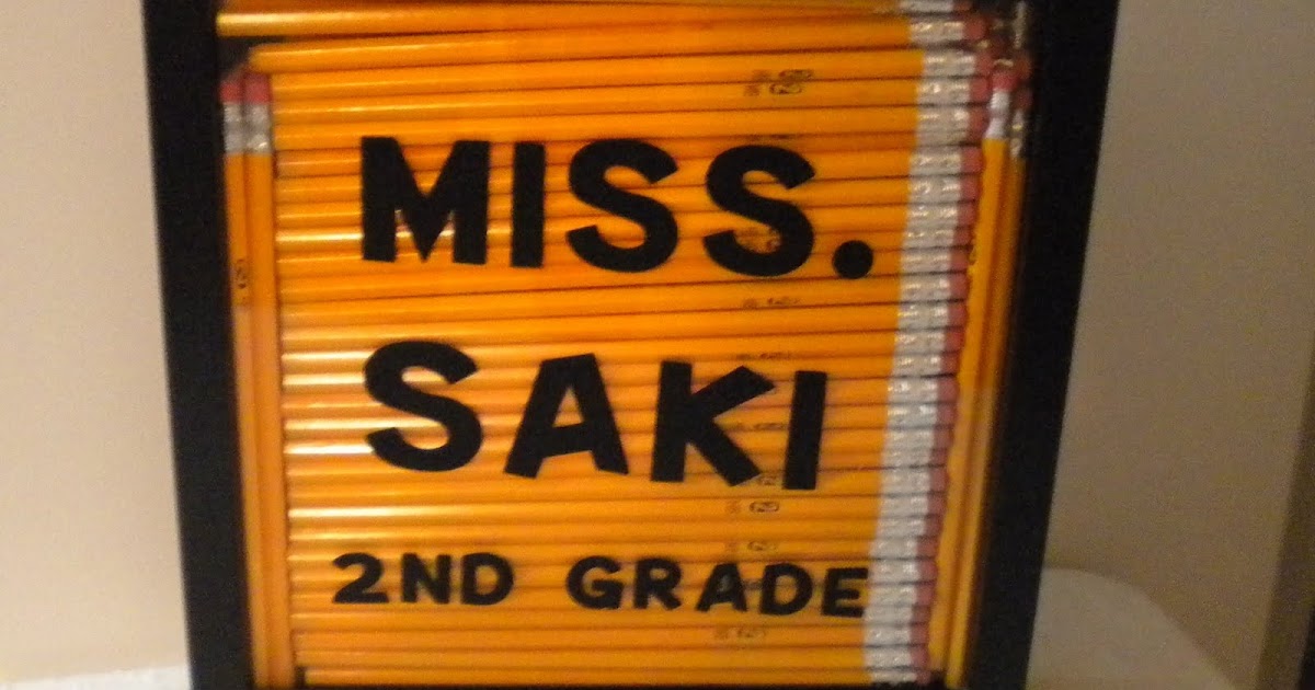 Jean's Crafty Corner: Teacher Shadow Box