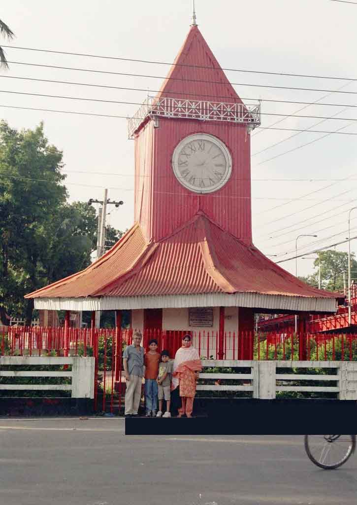 Sight By Walk Ali Amjad Khan's Clock Tower Oldest & First in Bangladesh