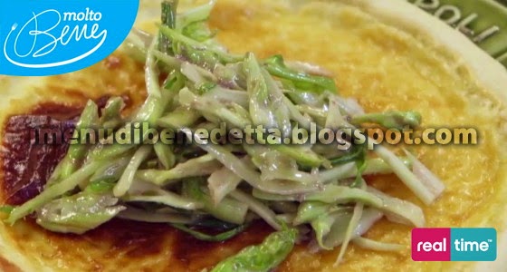 Torta Salata Robiola e Puntarelle di Benedetta Parodi