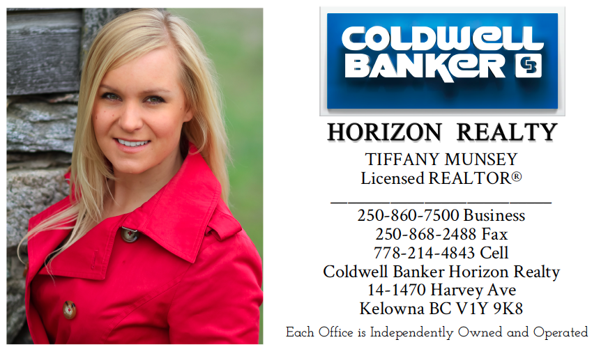  Tiffany Munsey - Kelowna Realtor