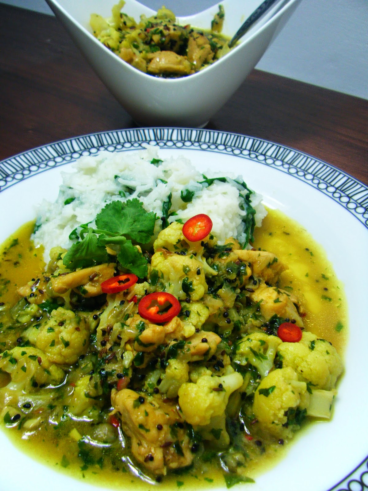 Chicken Cauliflower Curry