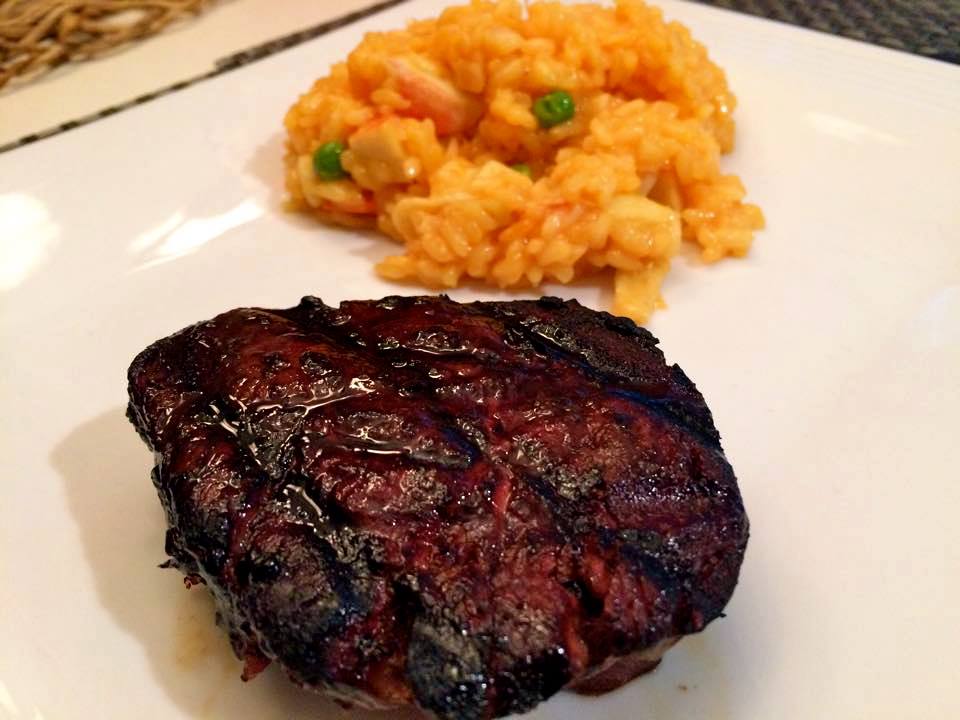 Kiss My Apron Crab & Pea Risotto (with secret ingredient)