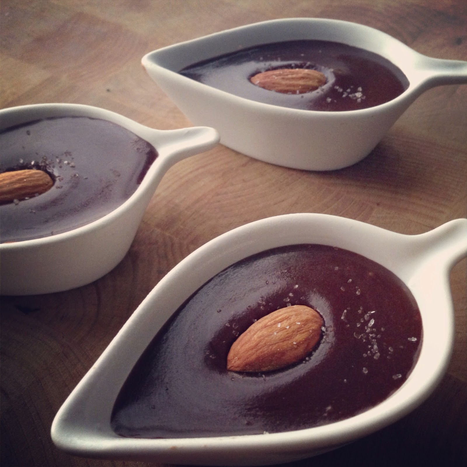 honestly delicious Dark Chocolate and Salted Almond Freezer Fudge