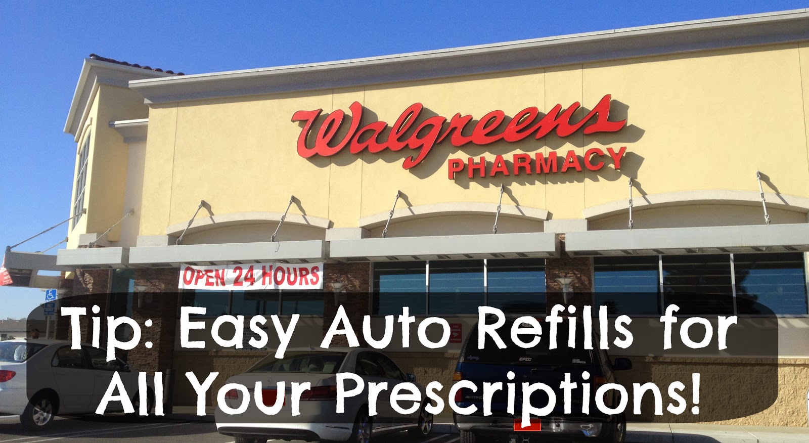 Tip Easy Auto Refill Reminders for all your Prescriptions! Diane's