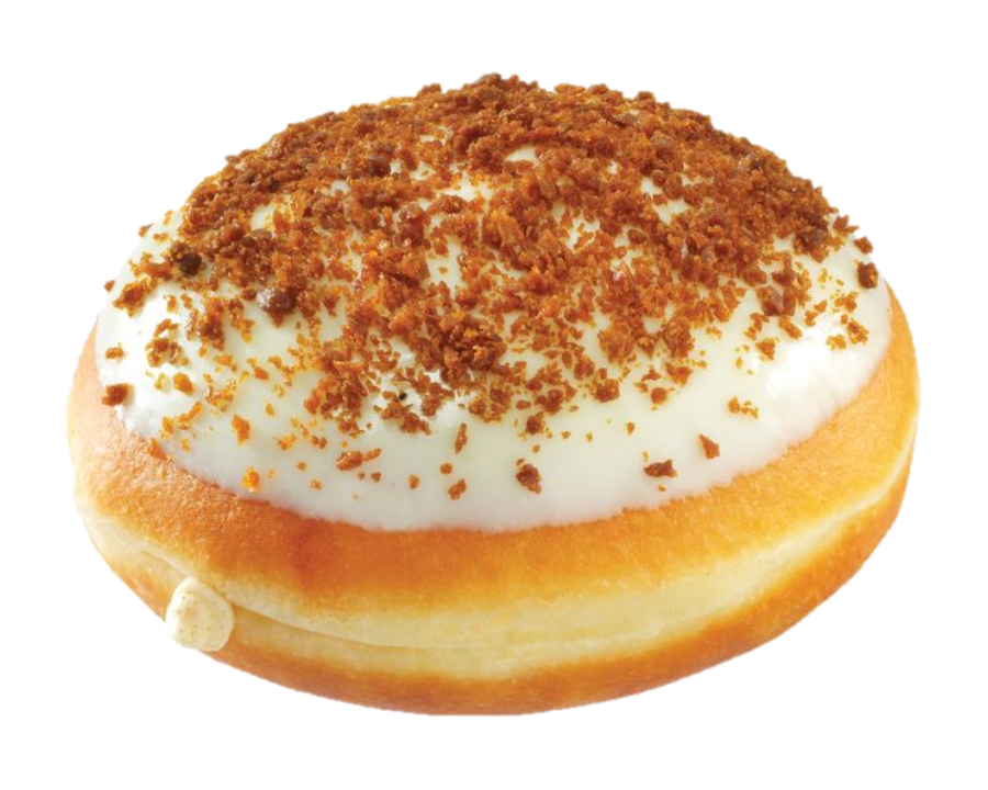 Sometimes Foodie Pumpkin Cheesecake Doughnut Krispy Kreme