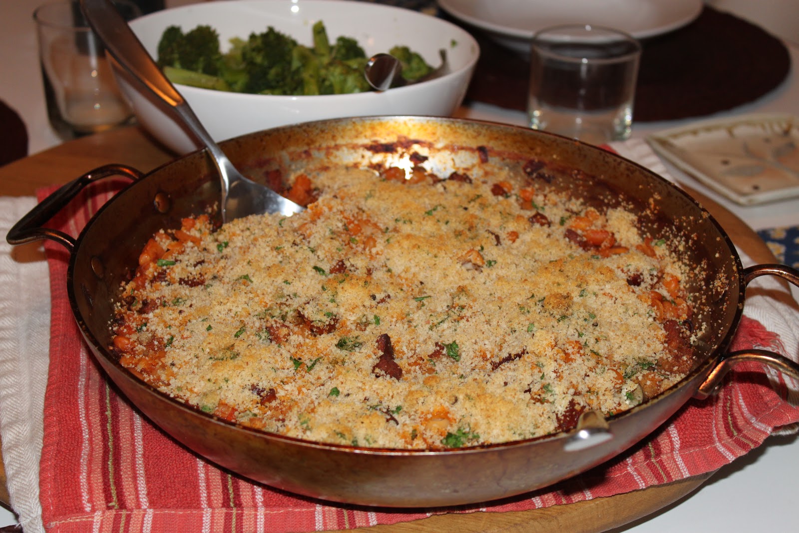 Domestic Divas Blog Braised White Bean & Andouille Sausage Cassoulet