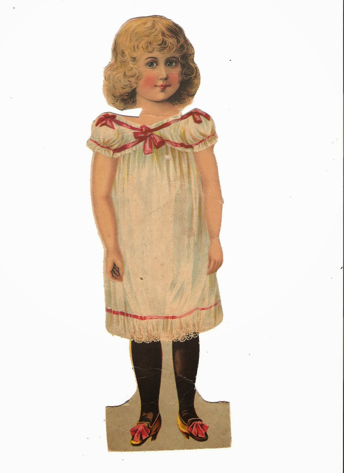 Miss Missy Paper Dolls Nursery Rhyme Party Dolls in Costume