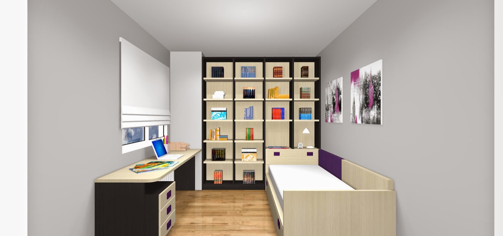 5 consejos para elegir los colores de un dormitorio juvenil para un