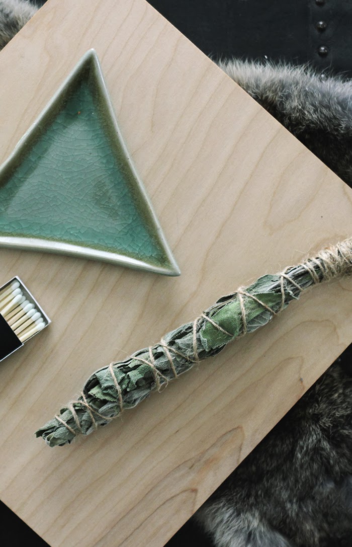 Make A Sage Smudge Stick Poppytalk