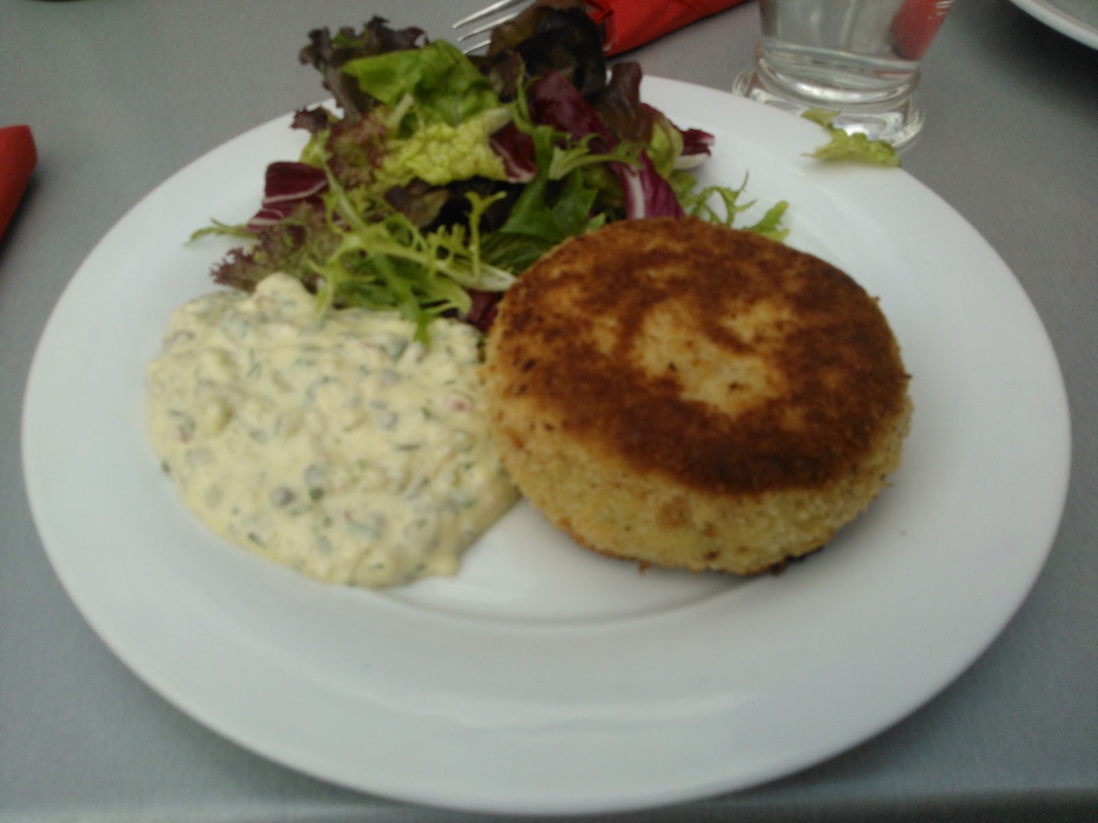 Pease Pudding and Saveloy Salt and Pepper cafe in Monmouth a summer treat