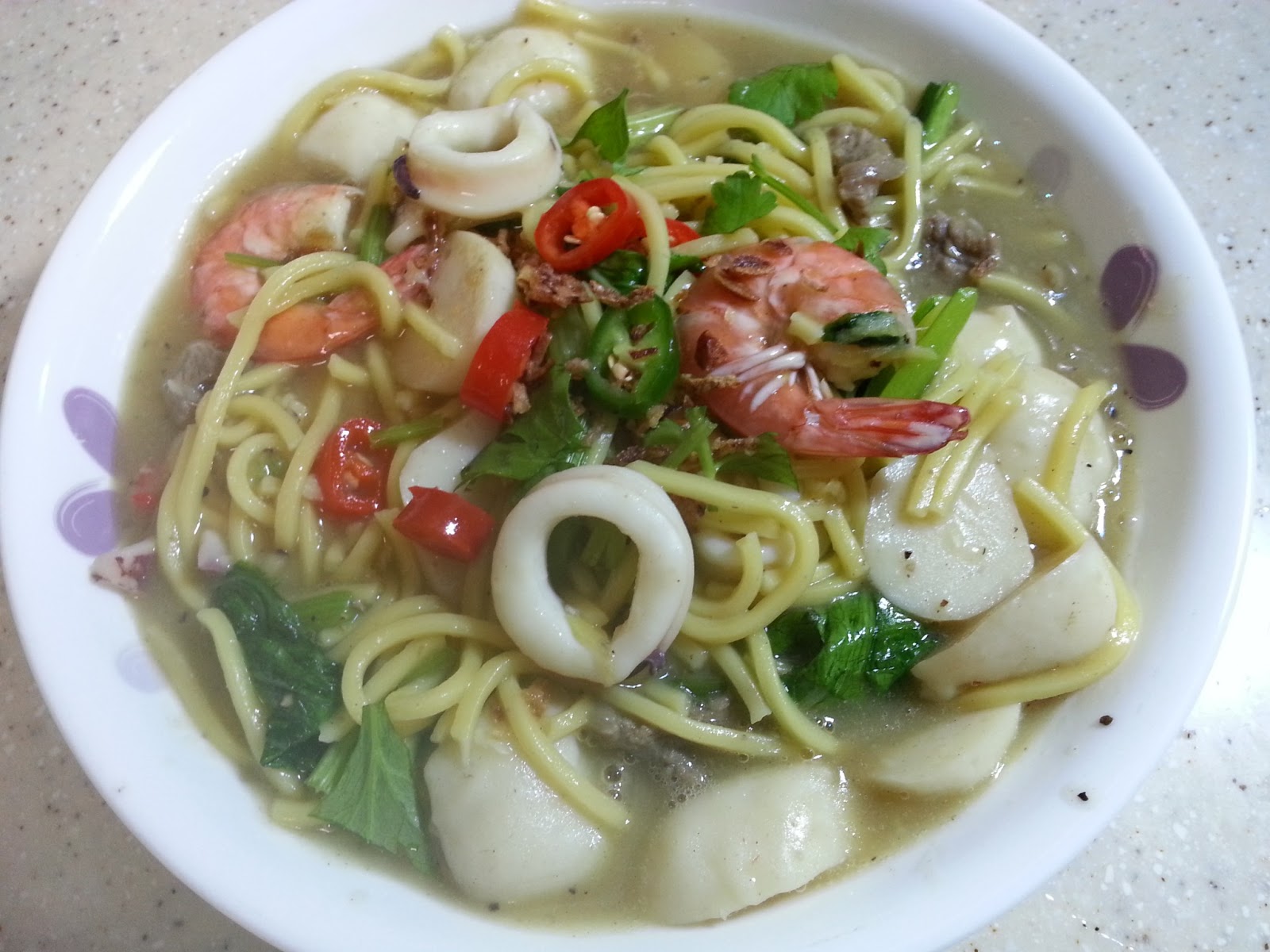 Resepi Mee Hong Kong Singapura