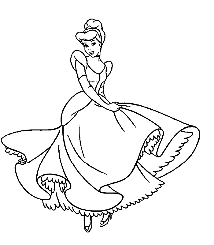 Disney Princess Cinderella Coloring Pages Games - Best Coloring Pages