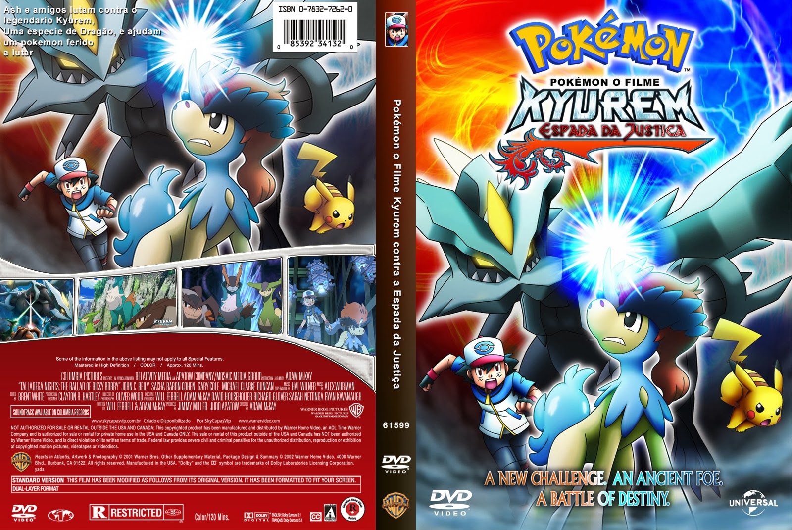 Pokémon, o Filme: Kyurem contra a Espada da Justiça (Dublado