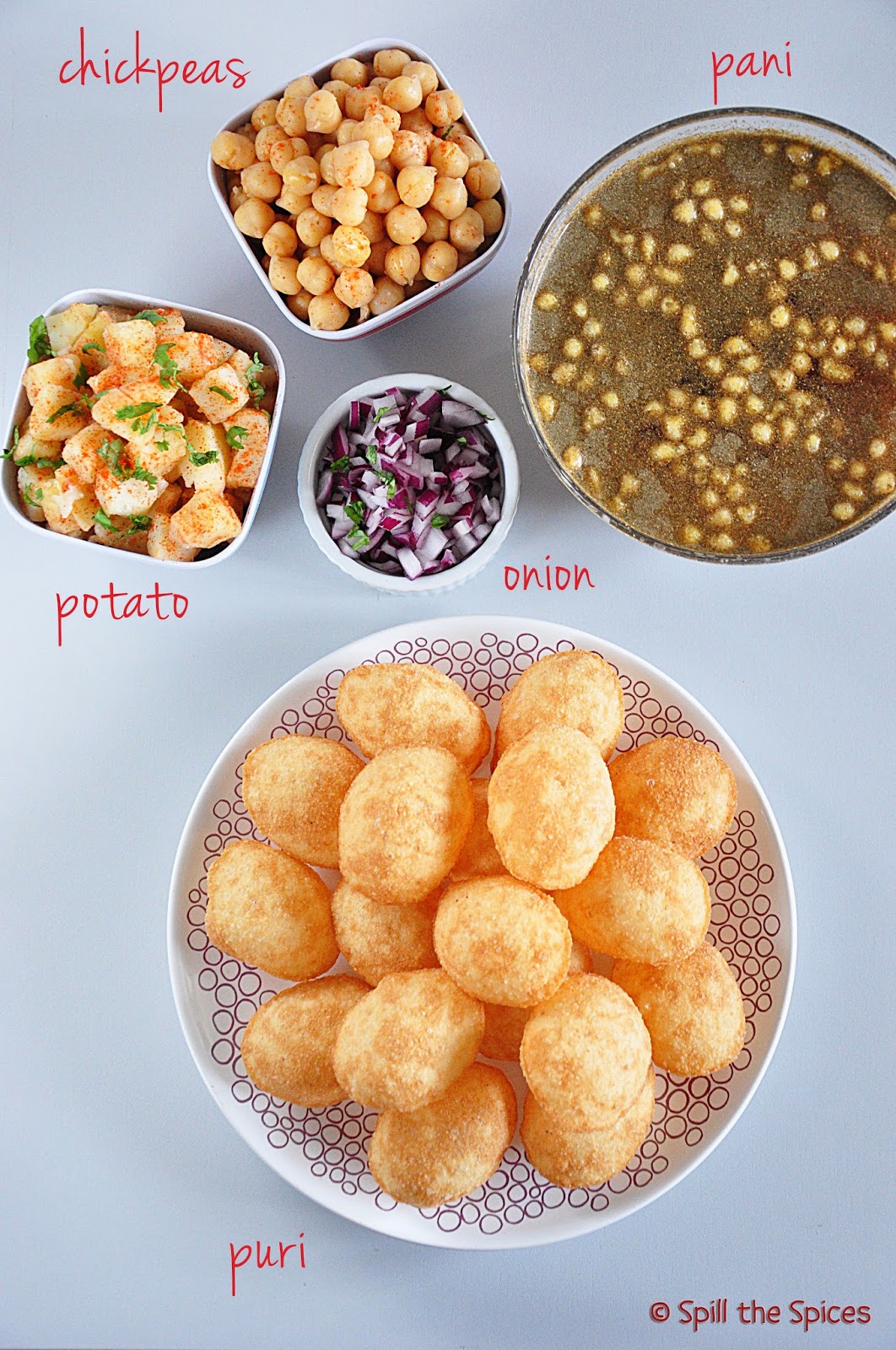 Pani Puri Gol Gappa Spill the Spices