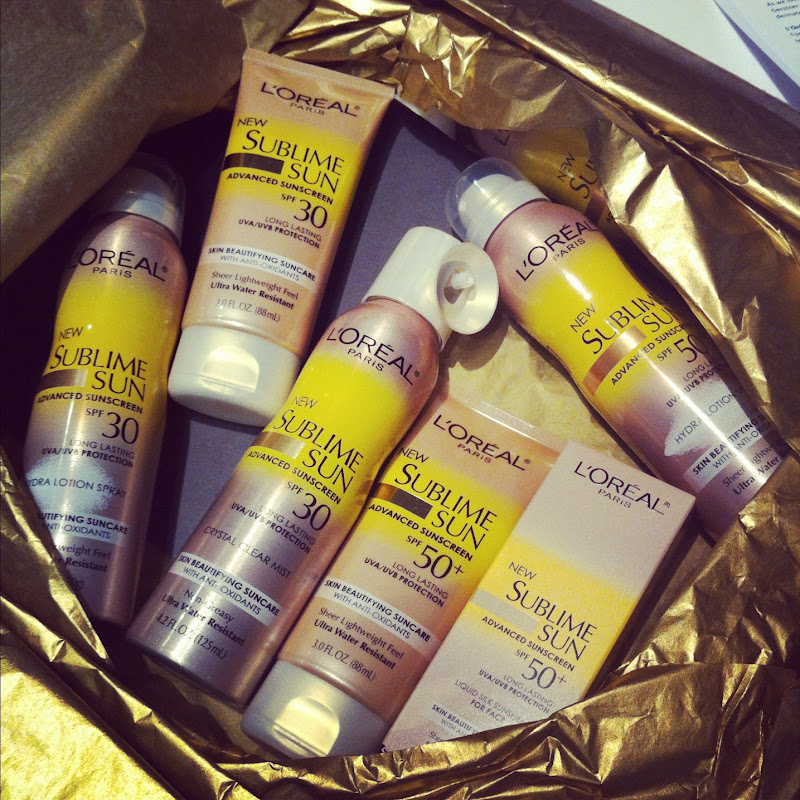 Beauty Review L'Oreal Sublime Sun Advanced Sunscreen Crystal Clear