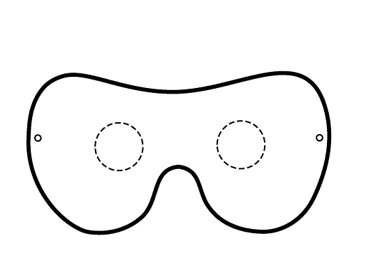 Tapaojos Para Dormir Moldes Imagui