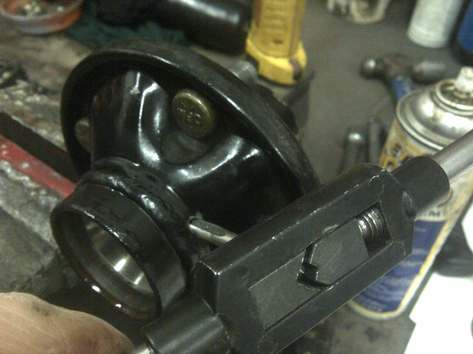 Bobs Shop Installing grease nipples in wheel hubs