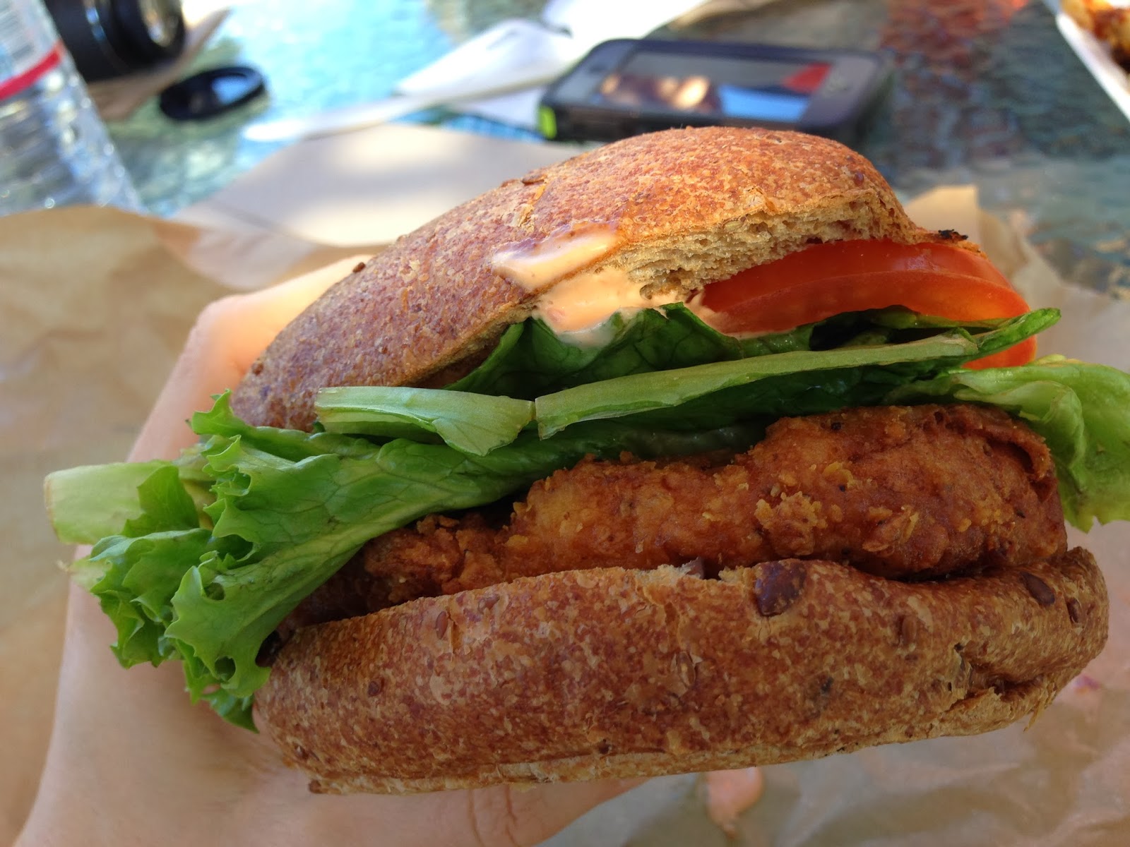 The Vegan Hucklebuck Evolution Fast Food San Diego Ca. Review