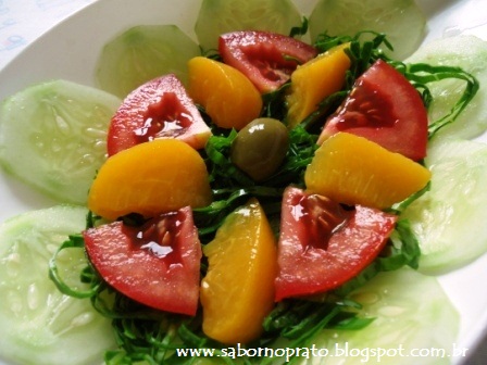 Salada simples e saudável!