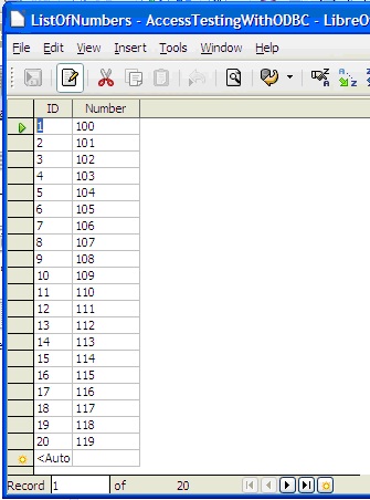 libreoffice base access libreoffice base access