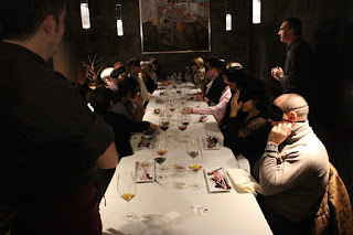 Cena ciega en el restaurante Síkera