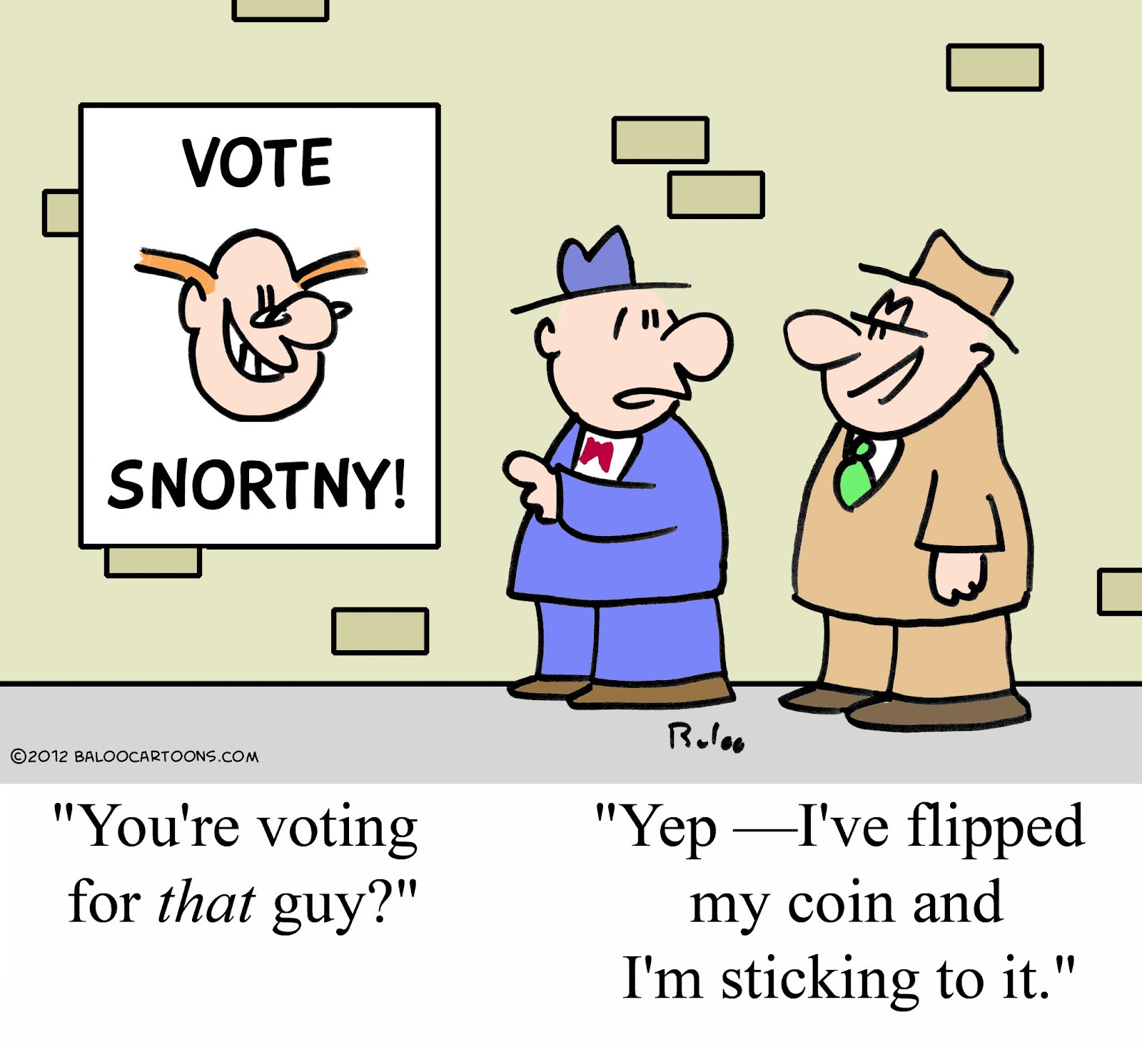 Political Cartoon Voting