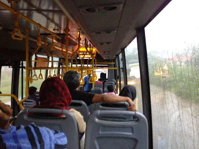 Ksrtc Team Kck It Pours Inside Ksrtc Volvo Bus