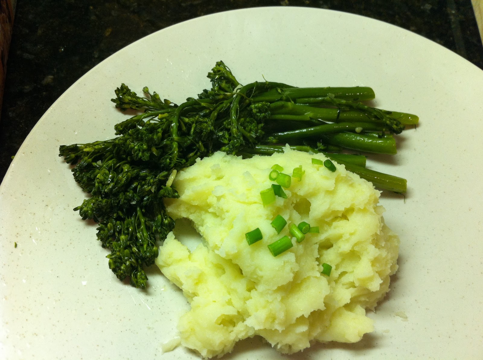 Reckless Abandon Easy Wasabi Mashed Potatoes