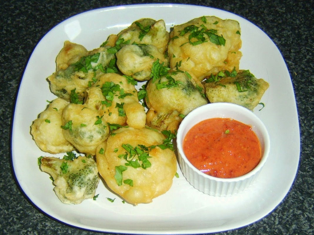 Modern Scottish Food and Recipes Broccoli and Cauliflower Fritters