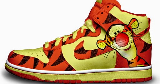 disney tigger nike dunks