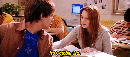 october 3rd mean girls gif