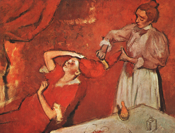 Degas Red Hair