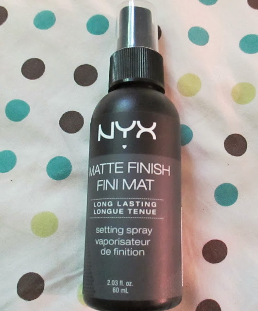 Finding What I Love NYX Matte Setting Spray