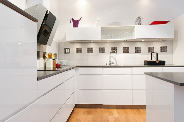   Desain dapur hitam putih minimalis modern | Info Desain Dapur
2014