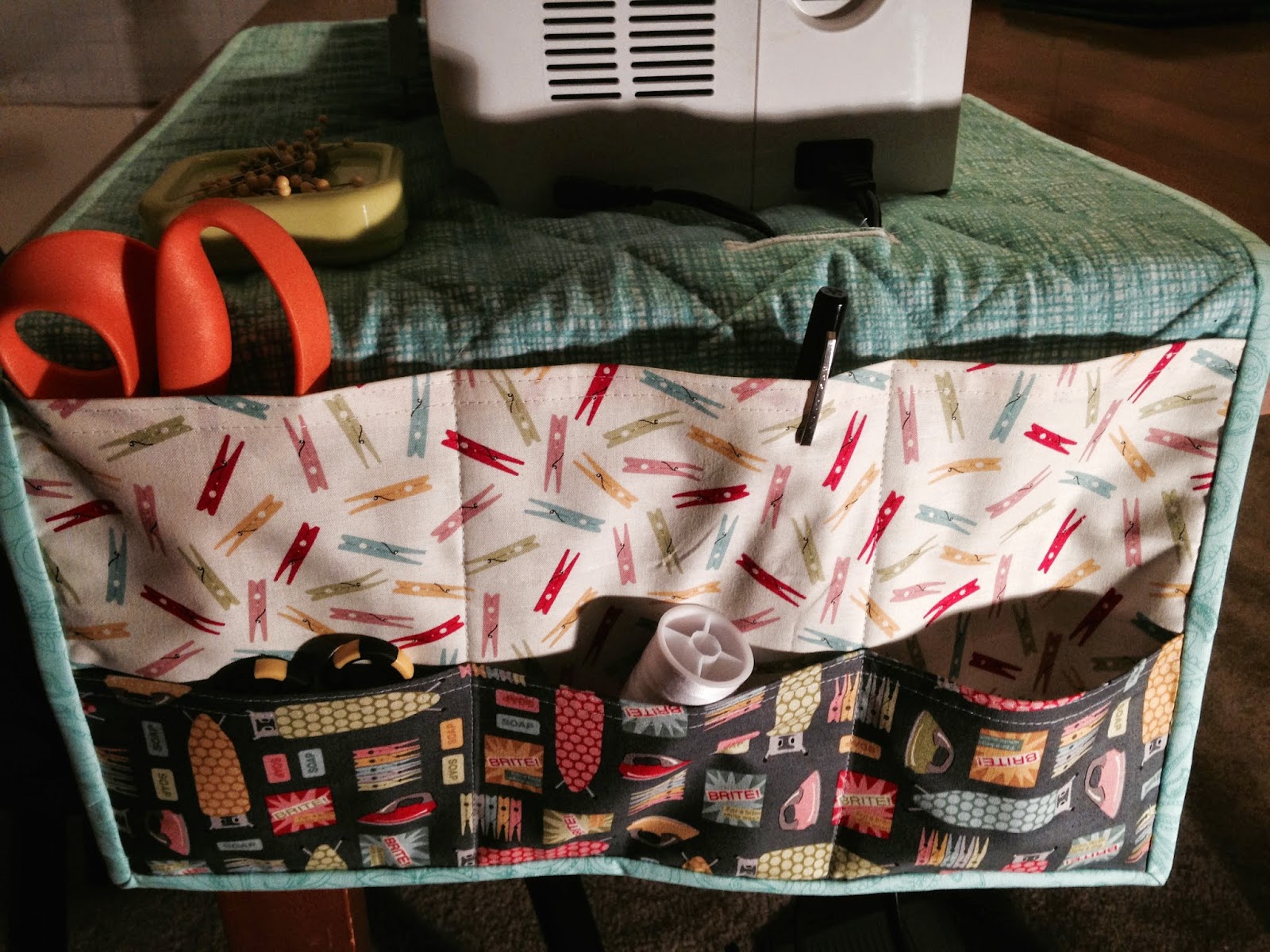 Pitcher Family Adventures Sewing Machine Mat