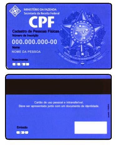 DANIEL CASIMIRO: CPF - CADASTRO DE PESSOA FÍSICA (PERGUNTAS E
