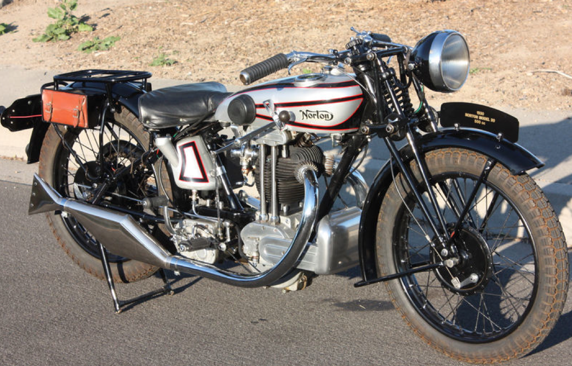 Vintage Norton Motorcycles 1930 Model 20 Norton SOLD