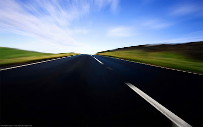 HD The speed road wallpapers