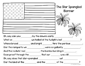 Classroom Freebies Too: The Star Spangled Banner's 200th Birthday!
