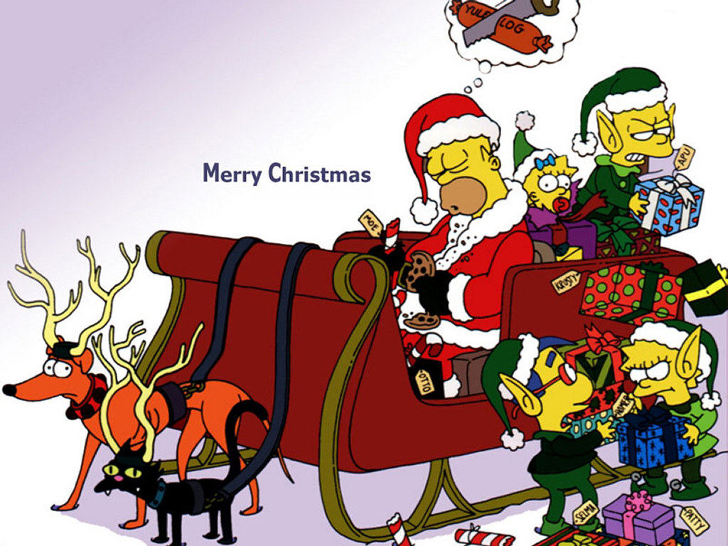 Animals Zoo Park: 8 Christmas Cartoon Wallpapers Free for Desktop