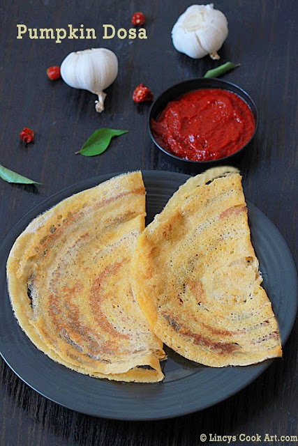 Instant Pumpkin Dosa