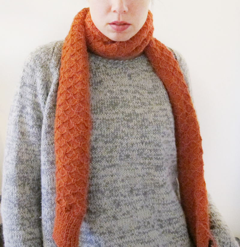 Saving A Curling Scarf.