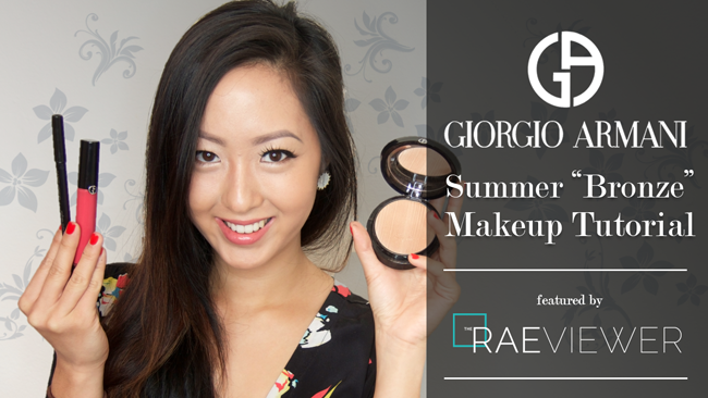the raeviewer - a premier blog for skin care and cosmetics from an  esthetician's point of view: Giorgio Armani BRONZE Summer 2013 Makeup  Tutorial + Video Details