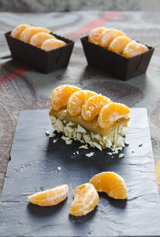 les petits plats de trinidad Cake banane au goût de clémentine