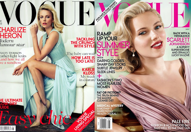 Syriously in Fashion: Star Wars: Charlize Vs. Scarlett on Vogue