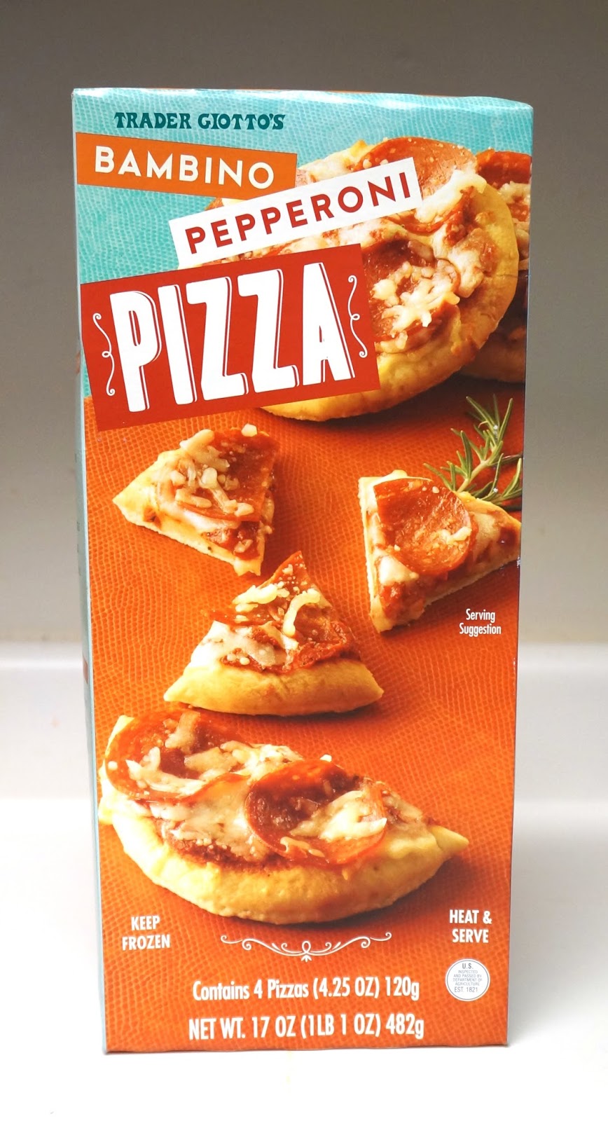 Exploring Trader Joe's: Trader Joe's Bambino Pepperoni Pizza
